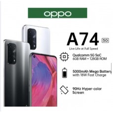 OPPO A74 5G 6+128GB 5000mAh Mega Battery 48MP AI Quad Camera Smartphone