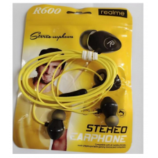 Realme R600 original handsfree headset with in-Line earphone