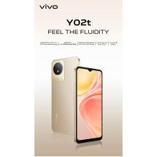 vivo Y02t smart phone 64GB ROM 1TB Expandable Storage mobilephone 4gb ram up to 4GB extended ram cellphone 5000mAh big battery 10W fast charge 6.51”HD+Eye Protection Screen Mediatek Octa-Core Processor gamingphone vivo Android13